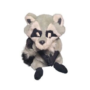Vintage 1995 Mattel Disney Meeko Gigglin' Sound Pocahontas Raccoon 13" Plush